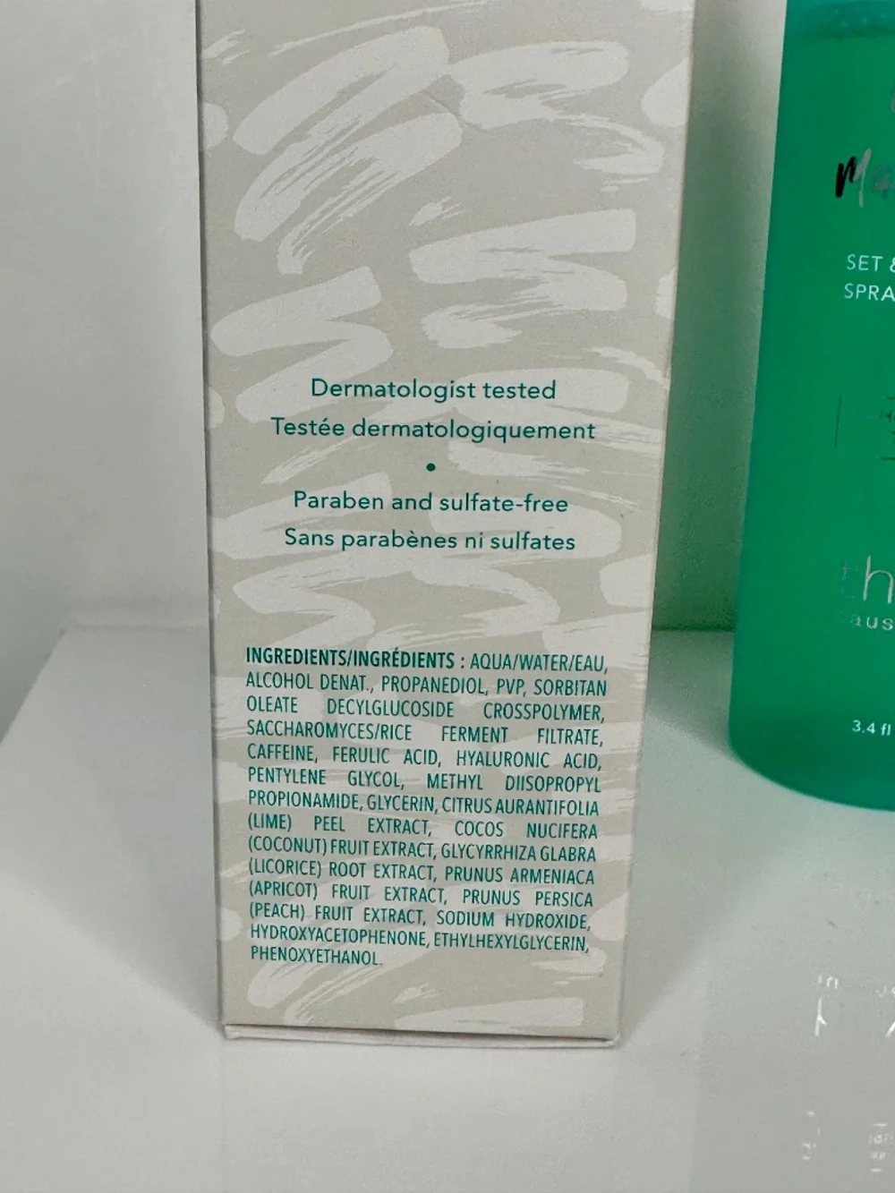 thrive Instant Makeup Fix Set & Refresh Spray NIB